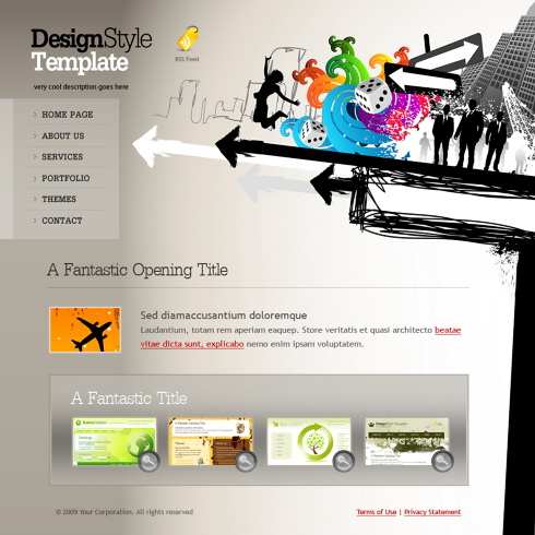 Website Page Design,landing page for website design,single page website design template