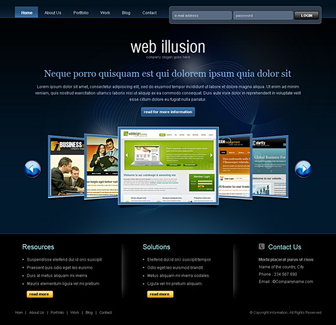 6477 - Web Design & Consulting - Website Templates ...