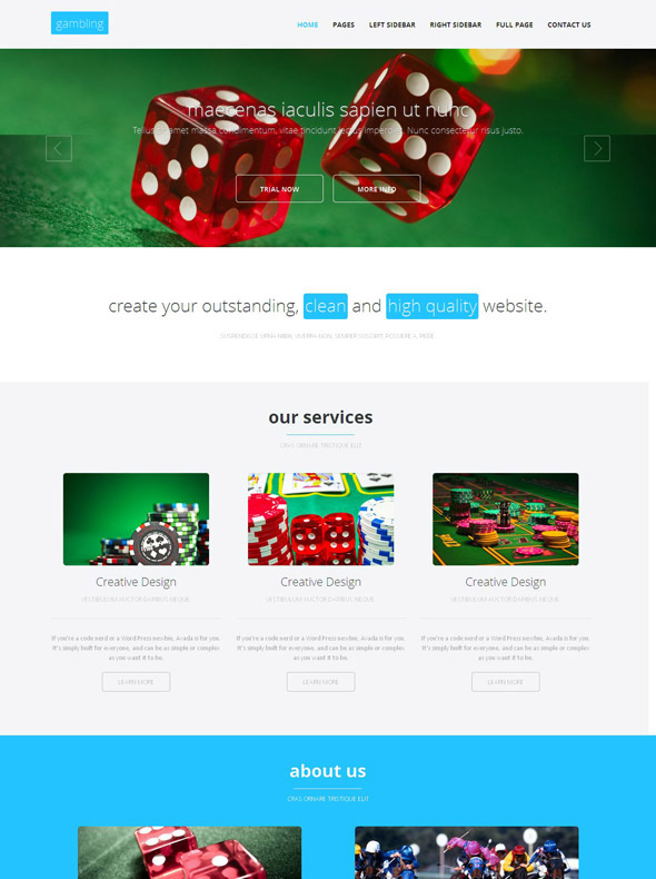 27 Exclusive Gambling Casino Templates Free Premium