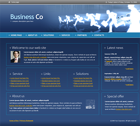 business website