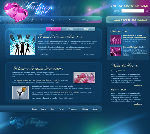 Dating Forum Website Template 3628 Love Dating Website