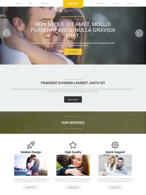 Dating Site Template Love Dating Website Templates DreamTemplate