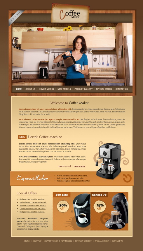 powerpoint coffee maker
