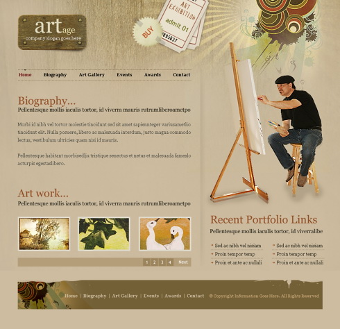 template web website templates dreamtemplate main