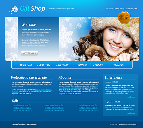 website themes