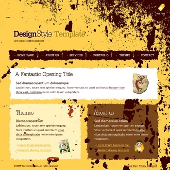 Abstract - Website Templates - DreamTemplate