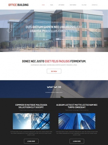 Office Building - Website Templates - DreamTemplate