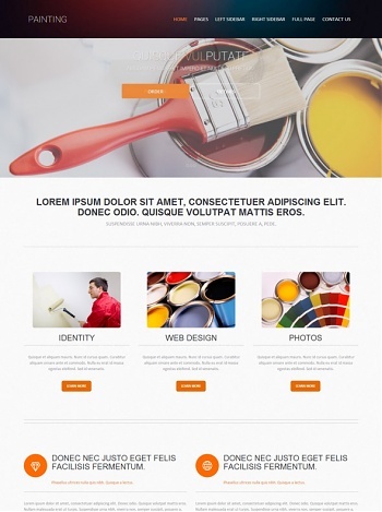 Painting - Art & Photography - Website Templates - DreamTemplate