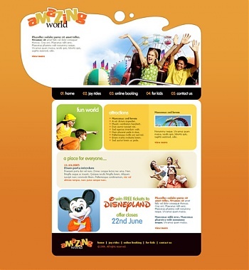 Entertainment & Media - Website Templates - DreamTemplate