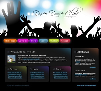 Entertainment & Media - Website Templates - DreamTemplate