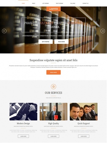 Law - Website Templates - DreamTemplate