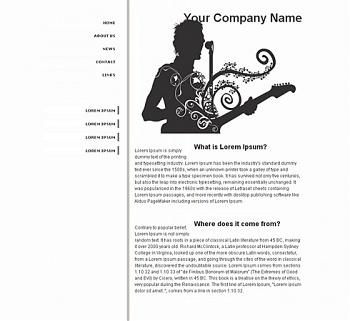 Simple Personal CSS Templates - Free Website Templates - DreamTemplate