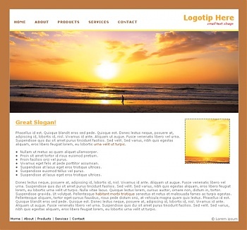 Simple Personal CSS Templates - Free Website Templates - DreamTemplate